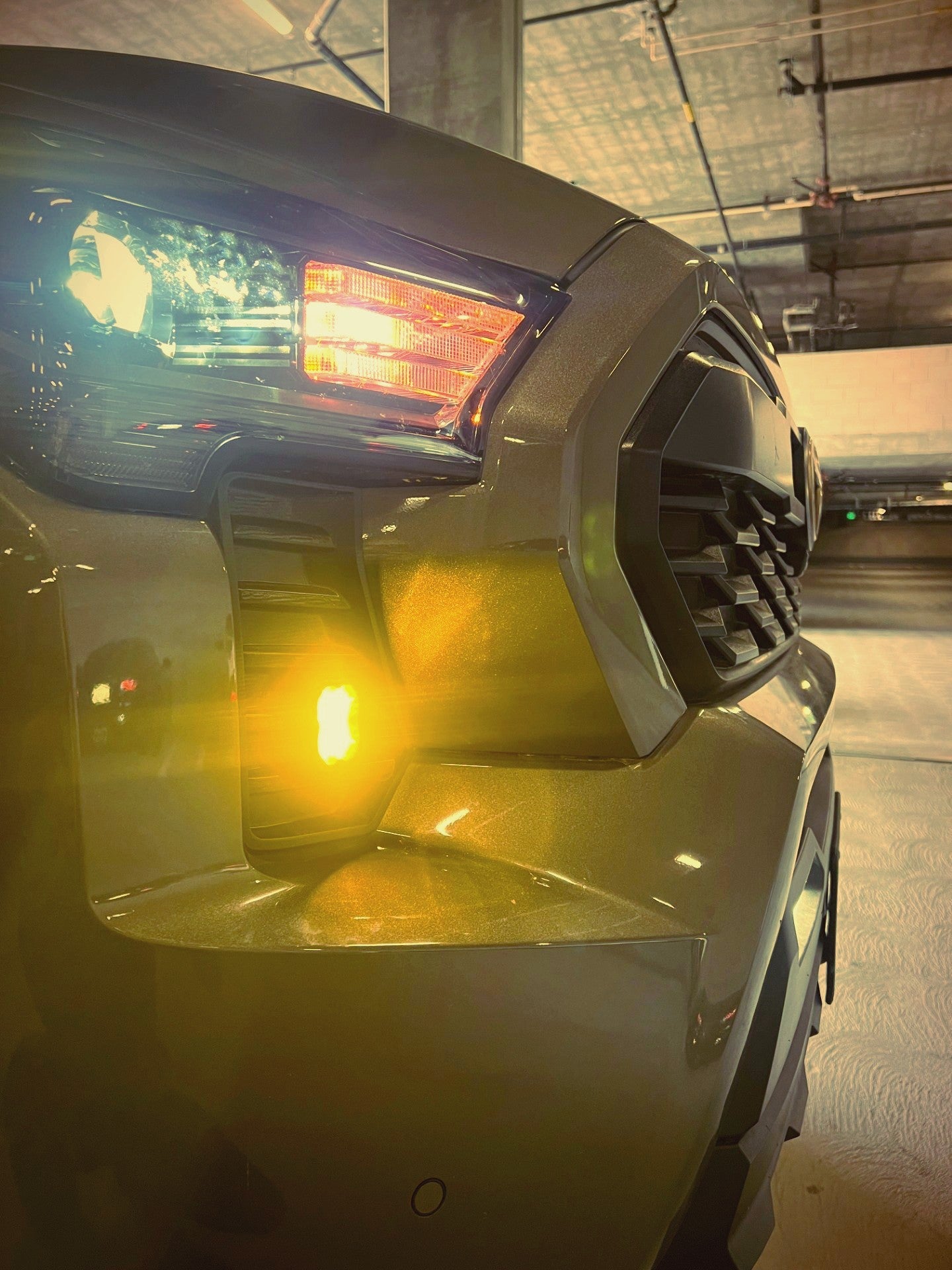 +2024 Tacoma DD SSC1 Led vent cover (Matte Black)