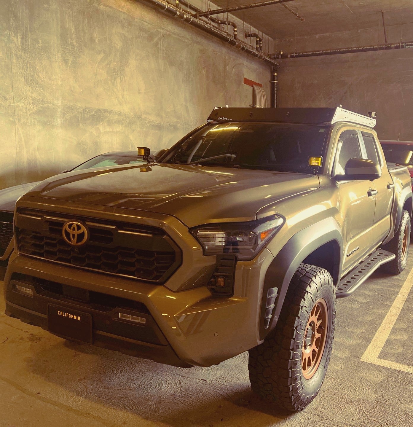 +2024 Tacoma DD SSC1 Led vent cover (Matte Black)