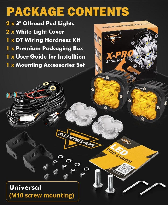 Auxbeam XP Ultra Combo 9600 LM