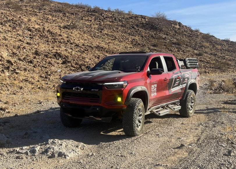 +2023 Colorado ZR2 Foglight conversion (Gloss Black)