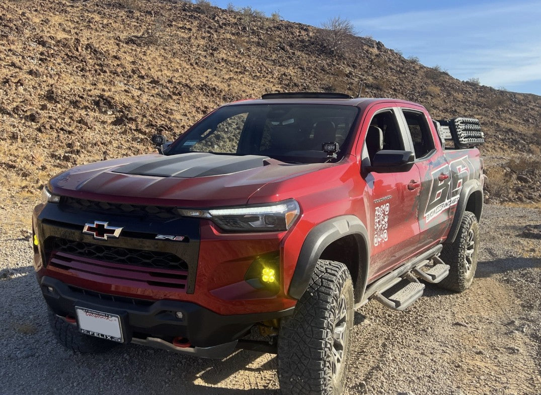 +2023 Colorado ZR2 Foglight conversion (Gloss Black)