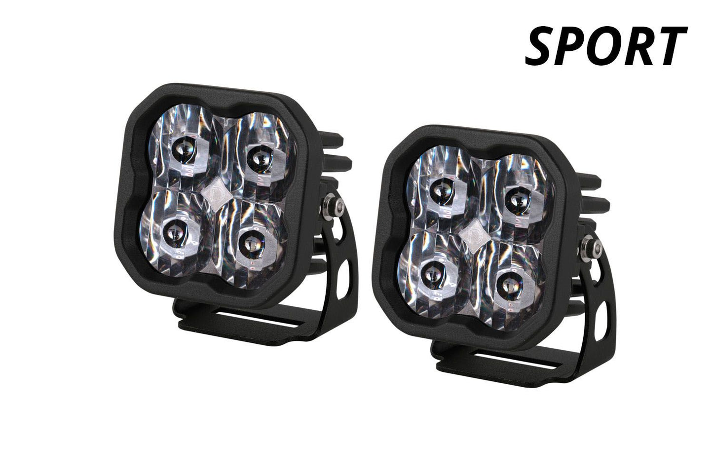 +2024 Colorado LT/Trailboss/Z71 vent cover (ASA Matte Black) + SS3 SAE/DOT Sport LED Pod