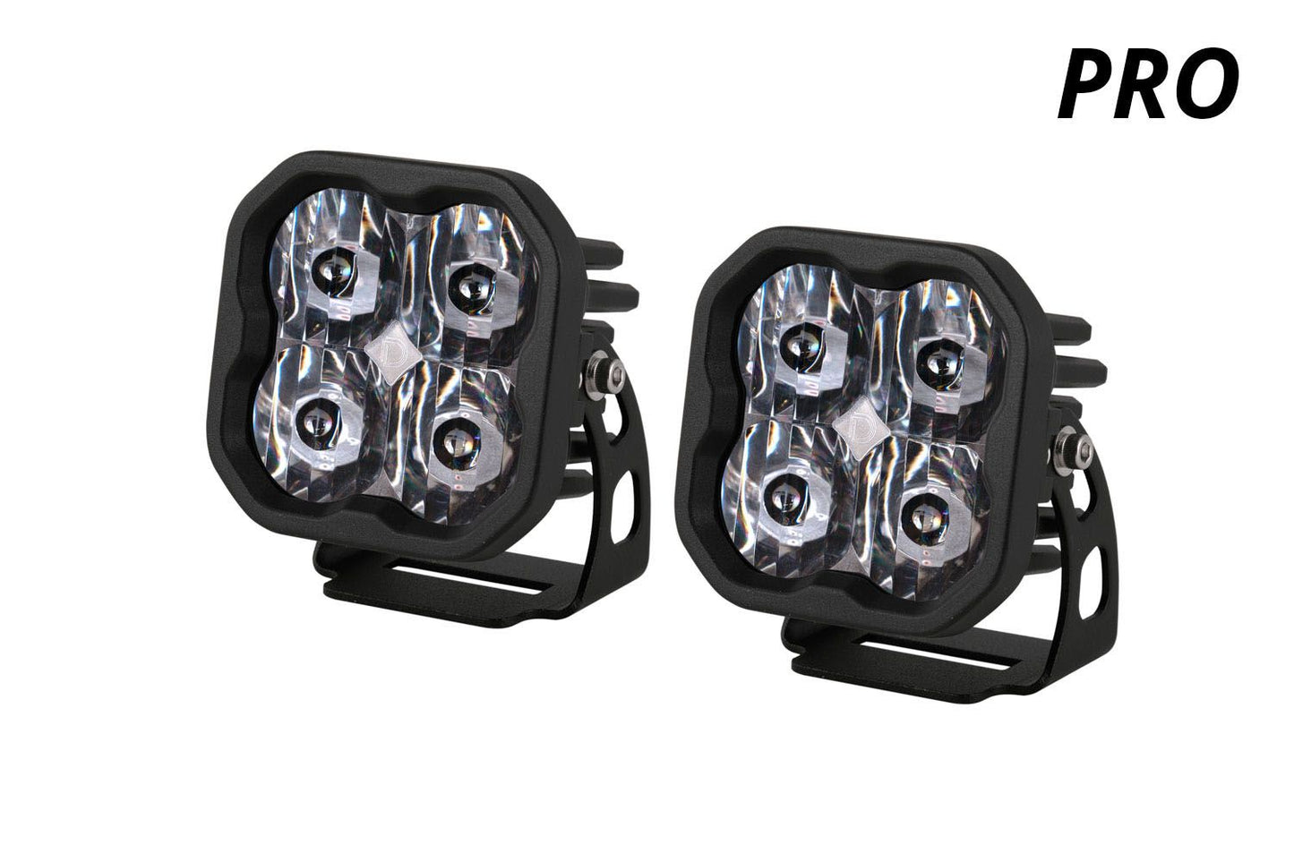 +2024 Colorado LT/Trailboss/Z71 vent cover (ASA Matte Black) + SS3 SAE/DOT PRO LED Pod