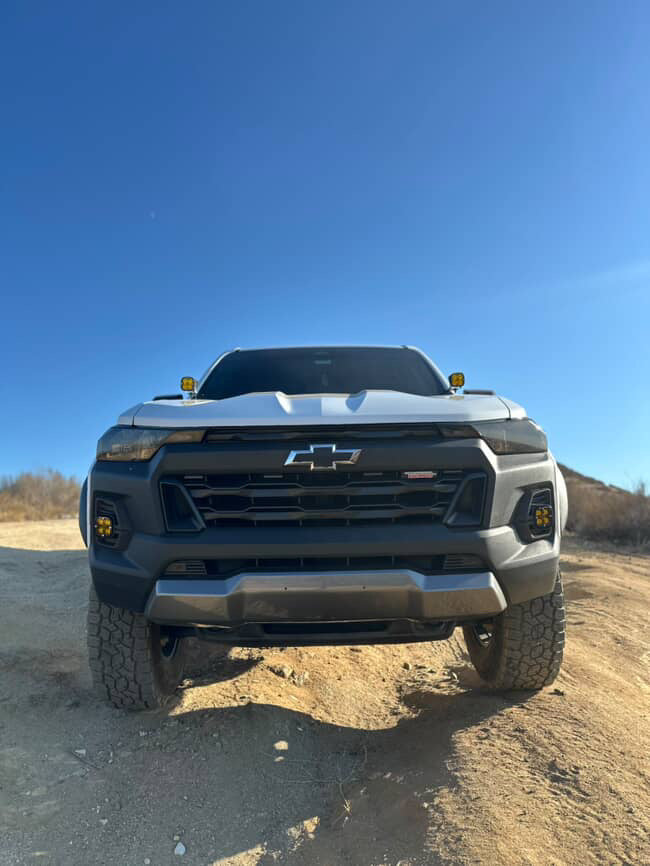 +2024 Colorado LT/TrailBoss Baja Designs Squadron Led vent cover (ASA Matte Black)