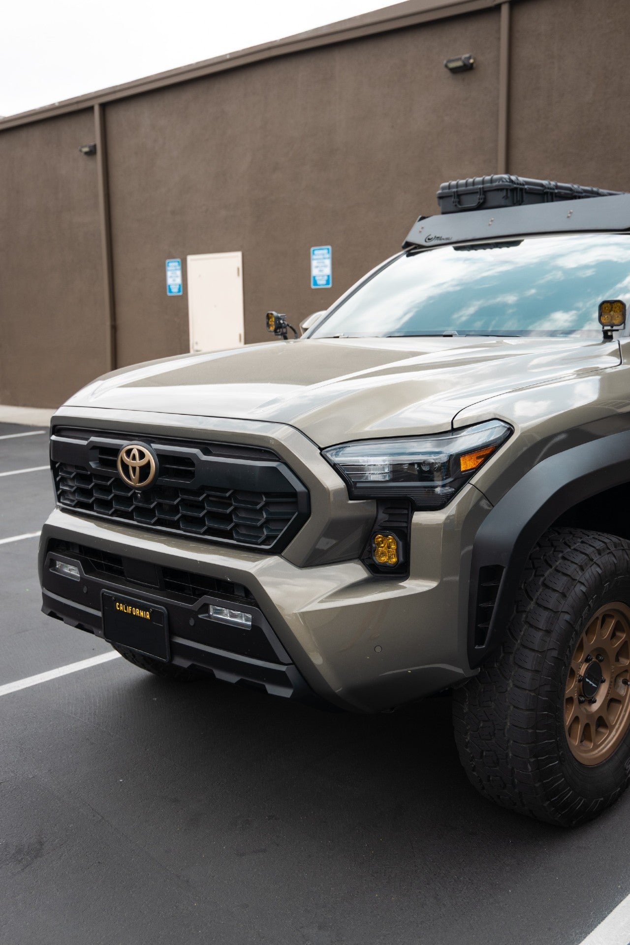 +2024 Tacoma DD SS3 Led vent cover (ASA Matte Black)