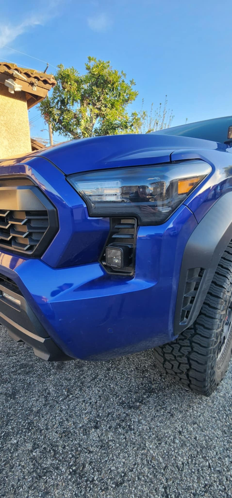 +2024 Tacoma Hella 2.7 in Led vent cover (Matte Black)