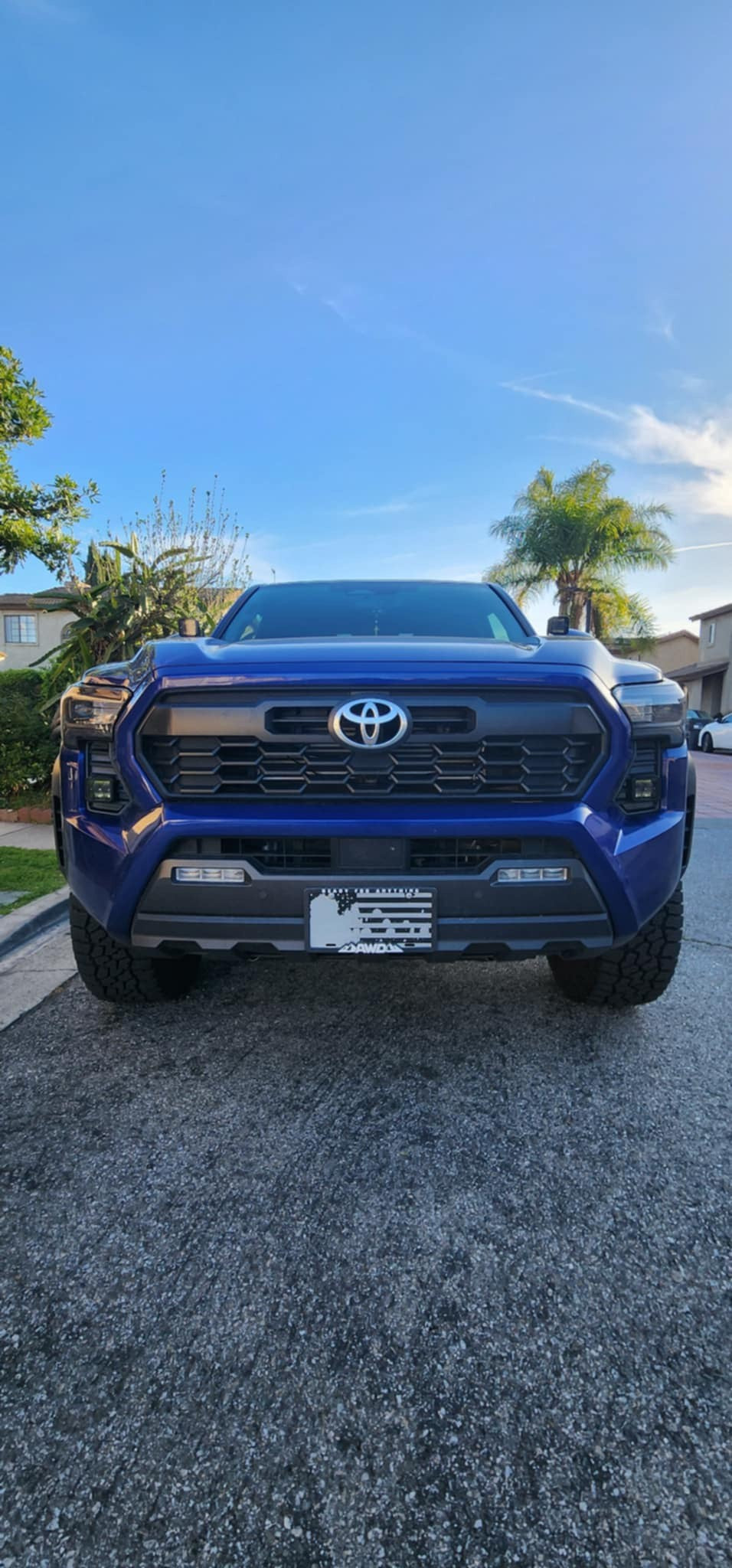 +2024 Tacoma Hella 2.7 in Led vent cover (Matte Black)