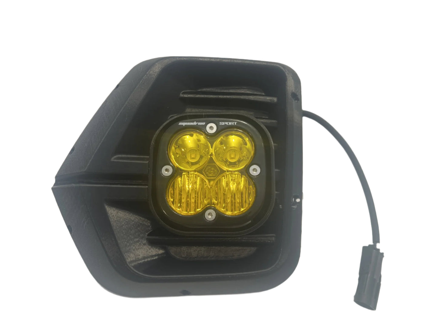 +2024 Colorado LT/TrailBoss Baja Designs Squadron Led vent cover (ASA Matte Black)