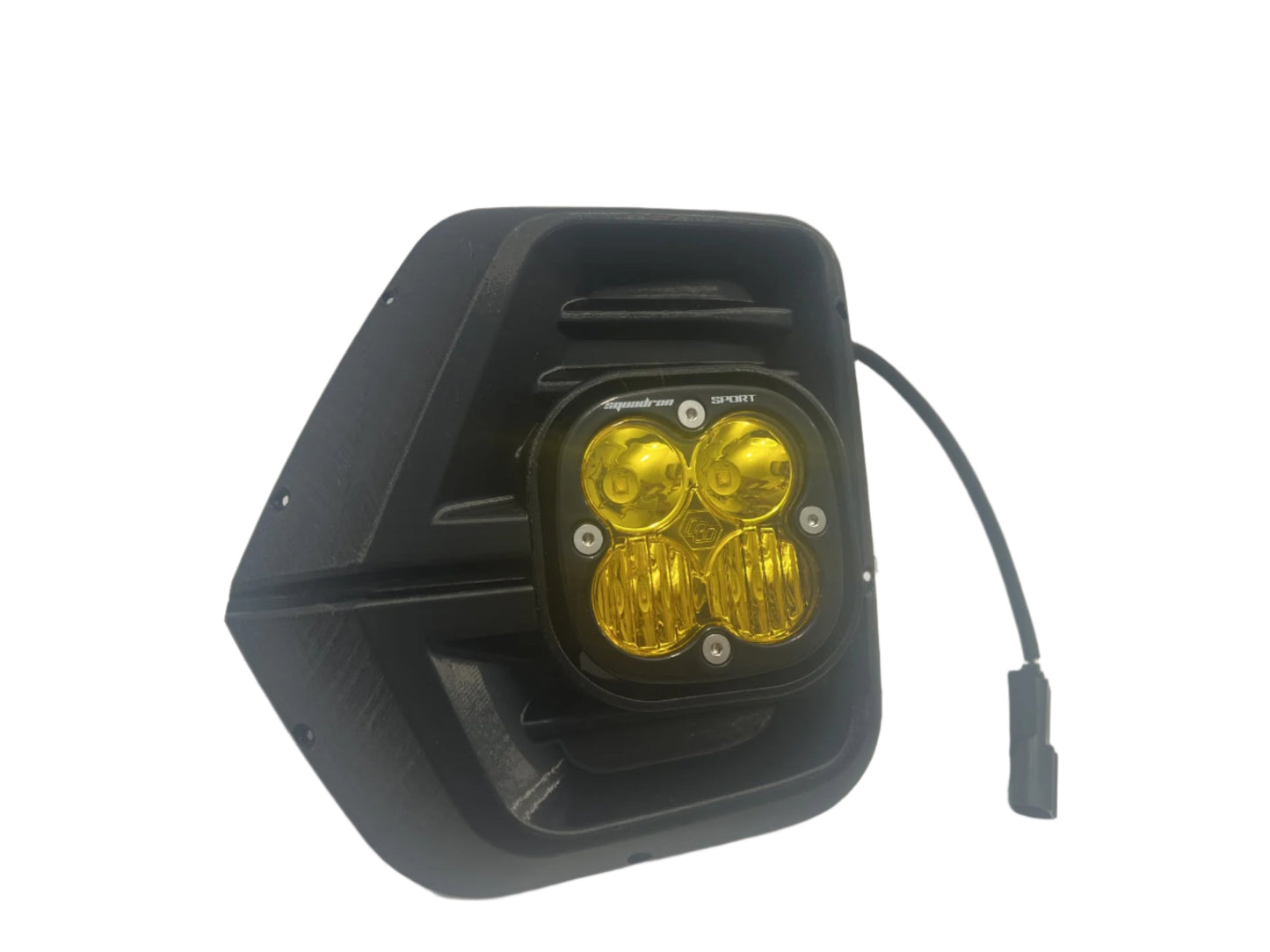 +2024 Colorado LT/TrailBoss Baja Designs Squadron Led vent cover (ASA Matte Black)