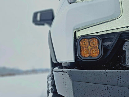 +2022 Silverado ZR2 Led vent cover (ASA Matte Black) + Diode Dynamics SS3 Sport