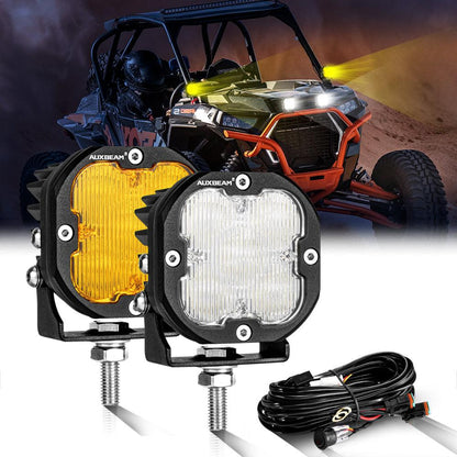 +2023 Colorado ZR2 Foglight conversion + Auxbeam XP Ultra 9600 LM (Gloss black)