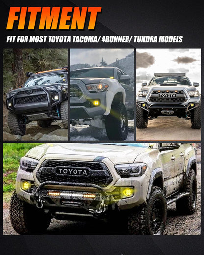 2012-2022 Tacoma fog light conversion kit (Combo LED)
