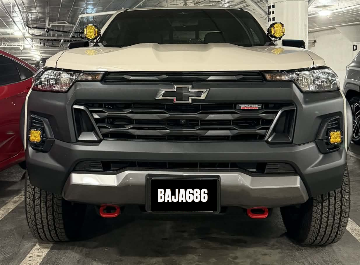 +2024 Colorado LT/Trailboss/Z71  Auxbeam XP Ultra Led vent cover (ASA Matte Black)