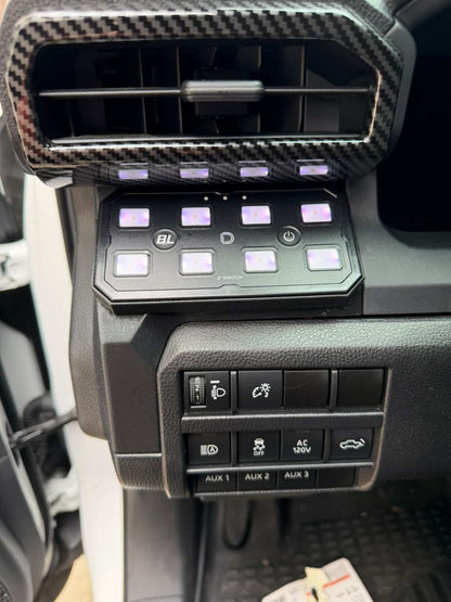 +2024 Tacoma/4Runner Switch panel mount (fit Diode Dynamics D-Switch)