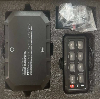 +2024 Tacoma/4Runner Switch panel mount (fit Cavalier Lighting 8 gang)