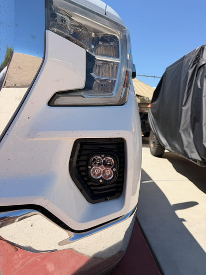 2019-2022 GMC Sierra 1500 SLE  CL Lighting vent cover (ASA Matte Black)