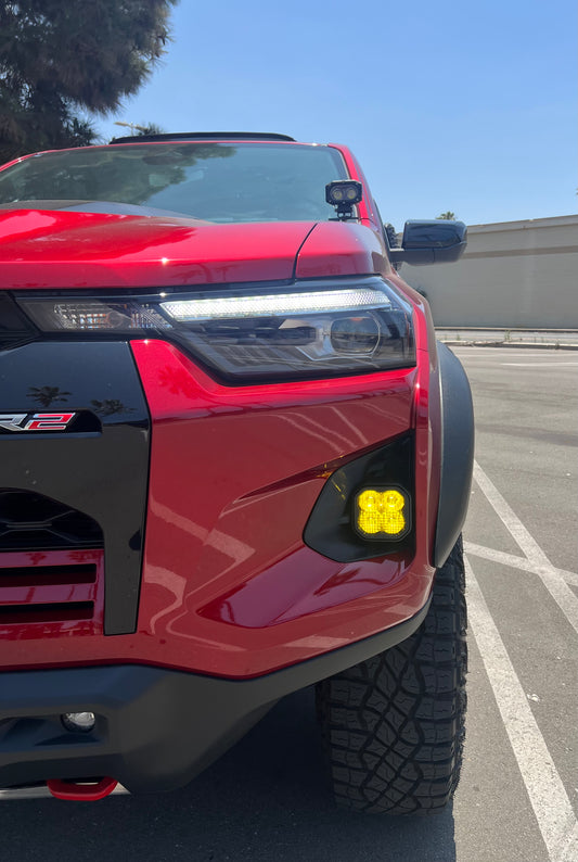 +2023 Colorado ZR2 Foglight conversion for Diode Dynamics SS3 (Gloss Black)