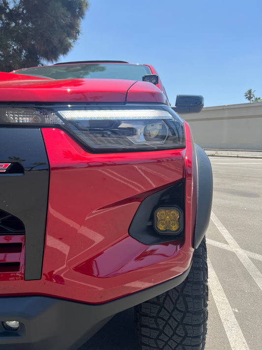 +2023 Colorado ZR2 Foglight conversion for Diode Dynamics SS3 (Matte Black)