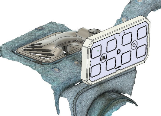 +2024 Colorado interior A/C vent mount