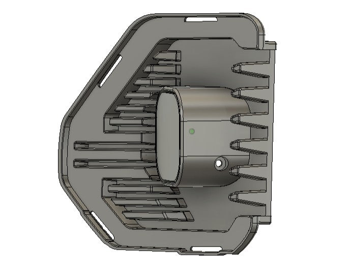 2019-2022 GMC Sierra 1500 Baja Designs Squadron Led vent cover (ASA Matte Black)