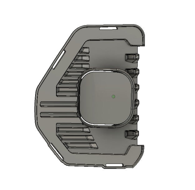 2019-2022 GMC Sierra 1500 Baja Designs Squadron Led vent cover (ASA Matte Black)