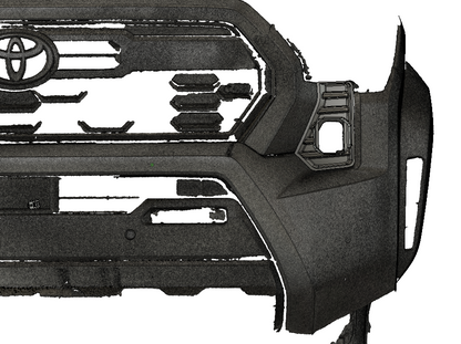 +2024 Tacoma Auxbeam XP-Ultra 3 in Led vent cover (ASA Matte Black)
