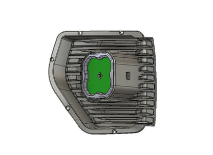 2019-2022 GMC Sierra 1500 SLE DDSS3 Led vent cover (ASA Matte Black)