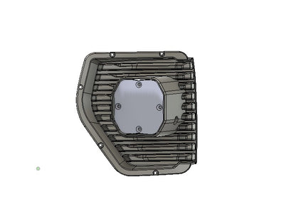 2019-2022 GMC Sierra 1500 SLE Led vent cover (ASA Matte Black) + Baja Designs Squadron PRO 2.0
