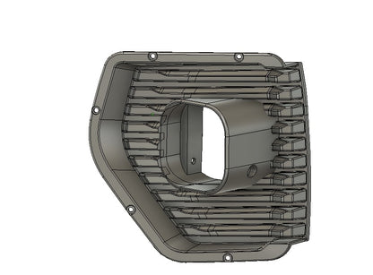 2019-2022 GMC Sierra 1500 SLE Baja Designs Squadron Led vent cover (ASA Matte Black)