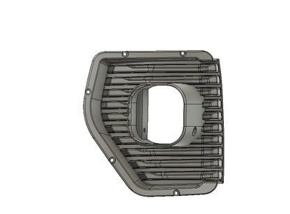 2019-2022 GMC Sierra 1500 SLE Baja Designs Squadron Led vent cover (ASA Matte Black)