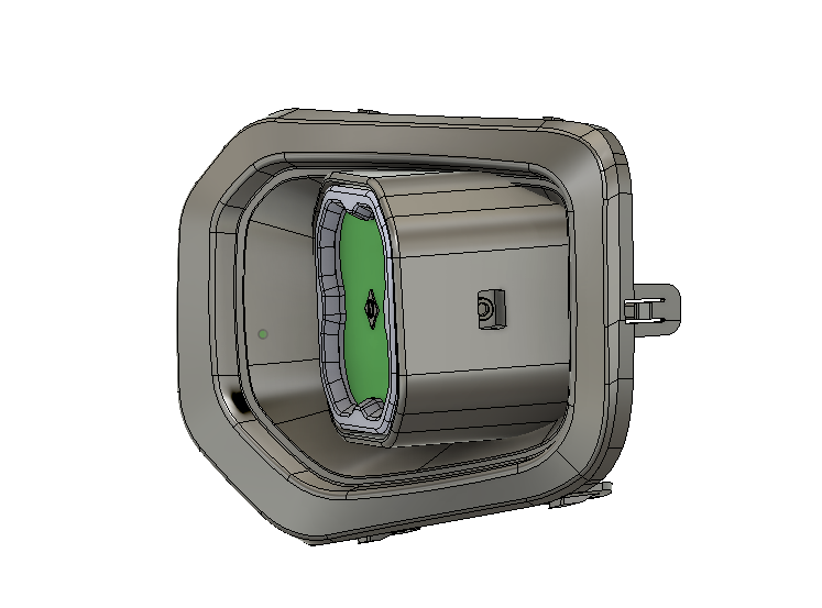2016 - 2023 Tacoma vent cover (ASA Matte Black) + SS3 SAE/DOT PRO LED Pod