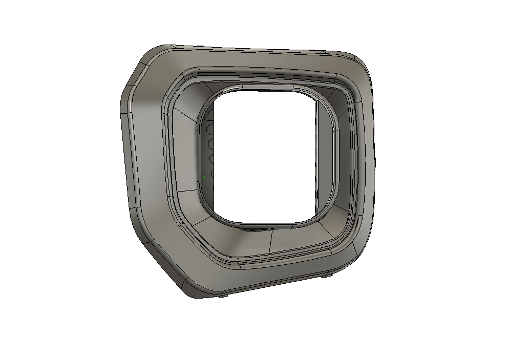 2016 - 2023 Tacoma Led vent cover (ASA Matte Black) Baja Designs Squadron Sport 1.0
