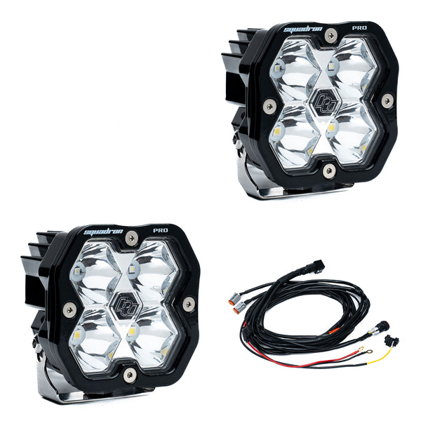 Squadron Pro 2.0 Black LED Auxiliary Light Pod Pair