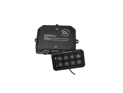 +2024 Tacoma/4Runner Switch panel mount (fit Cavalier Lighting 8 gang)