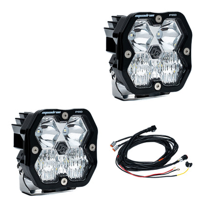 Squadron Pro 2.0 Black LED Auxiliary Light Pod Pair