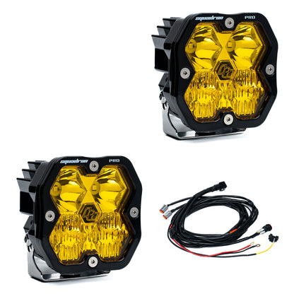 Squadron Pro 2.0 Black LED Auxiliary Light Pod Pair