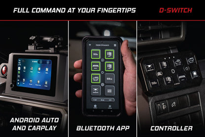 +2024 Tacoma/4Runner Switch panel mount + Diode Dynamics D-Switch