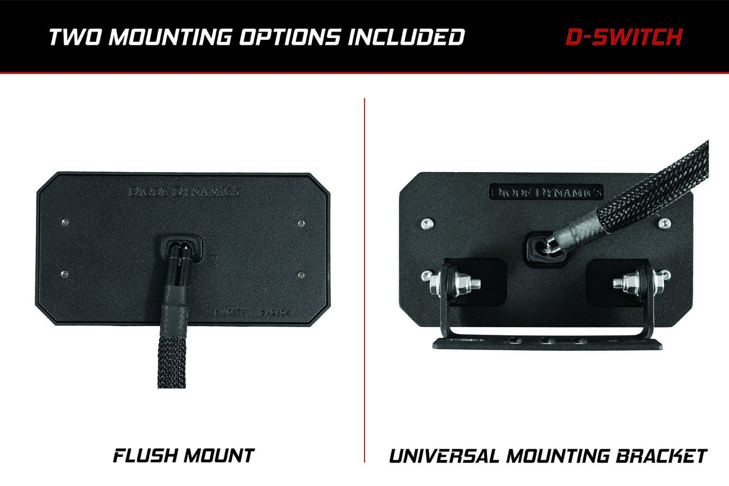 +2024 Tacoma/4Runner Switch panel mount + Diode Dynamics D-Switch