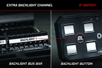 +2024 Tacoma/4Runner Switch panel mount + Diode Dynamics D-Switch