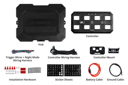 +2024 Tacoma/4Runner Switch panel mount + Diode Dynamics D-Switch