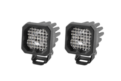 +2024 Tacoma DD SSC1 Led vent cover (Matte Black) + Diode Dynamics SSC1 Sport