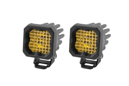 +2024 Tacoma DD SSC1 Led vent cover (Matte Black) + Diode Dynamics SSC1 Sport