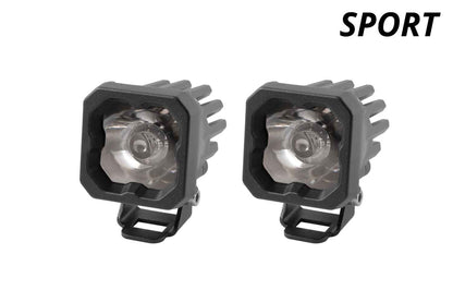 +2024 Tacoma DD SSC1 Led vent cover (Matte Black) + Diode Dynamics SSC1 Sport