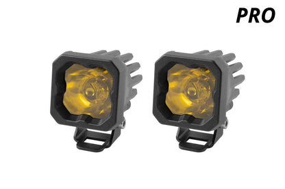+2024 Tacoma DD SSC1 Led vent cover (Matte Black) + Diode Dynamics SSC1 PRO