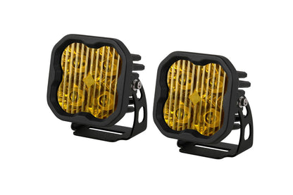 +2022 Silverado ZR2 Led vent cover (ASA Matte Black) + Diode Dynamics SS3 Sport