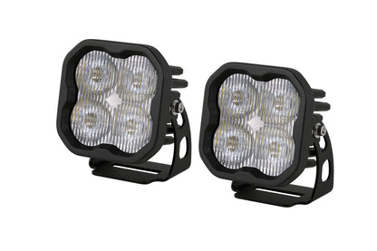+2023 Colorado ZR2 Foglight conversion (Matte Black) + Diode Dynamics SS3 SAE Sport LED Pod
