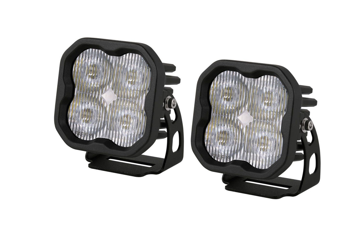 +2022 Silverado ZR2 Led vent cover (ASA Matte Black) + Diode Dynamics SS3 Sport