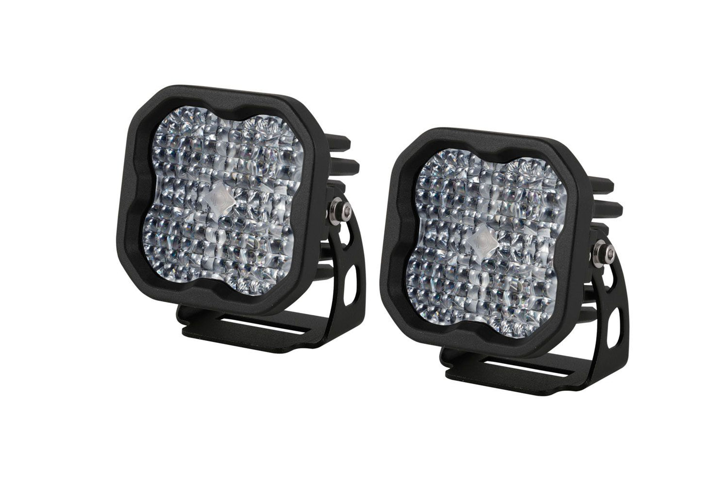 +2023 Colorado ZR2 Foglight conversion (Matte Black) + Diode Dynamics SS3 SAE Sport LED Pod