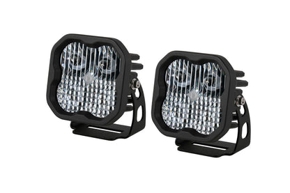 +2023 Colorado ZR2 Foglight conversion (Matte Black) + Diode Dynamics SS3 SAE Sport LED Pod