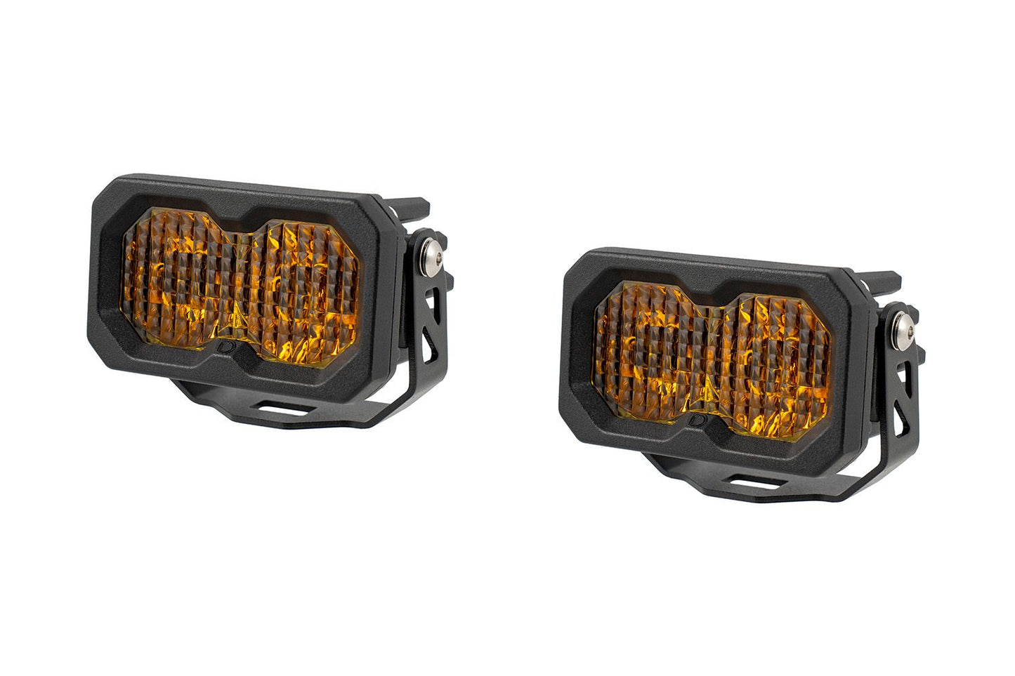 +2022 Silverado ZR2 Led vent cover (ASA Matte Black) + Diode Dynamics C2.0 Sport